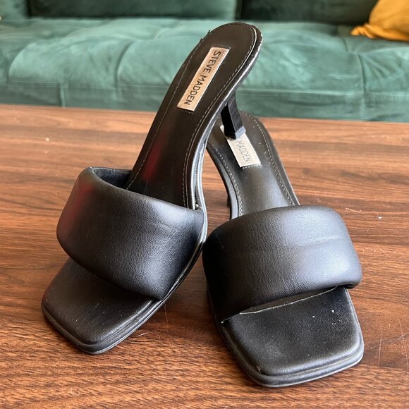 Steve Madden "Snazzy" Heeled Sandals - Picture 1 of 6